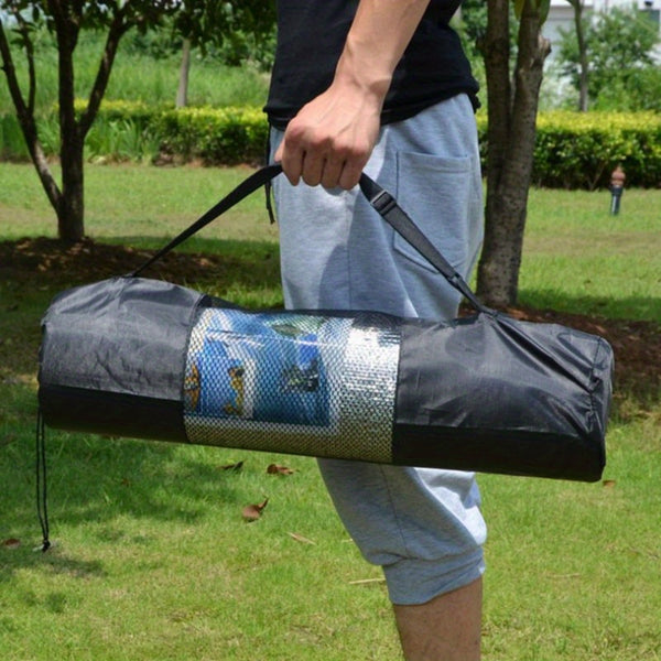 EVA Foam Pad with Aluminum Foil Backing - Dual-Sided Outdoor Picnic Mat for Camping, Yoga, Fishing & Picnics - Durable Machine-Made Cushion with Non-Slip Surface, Picnic Accessories, Camping Essentials, Yoga Mat, Compact Storage, Easyclean Material