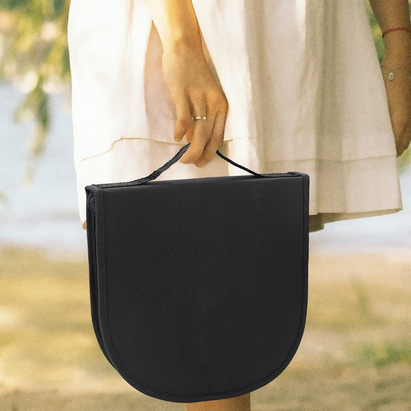 2-Person Compact Portable Picnic Set with Plates, Spoons, Knives & Forks - Heavy-Duty Outdoor Tableware in Sturdy Case, Lightweight & Hygienic for Camping, Picnic, Travel - Ideal for Backpacking, Tailgating, Home Use - Durable Dinnerware Set for Two