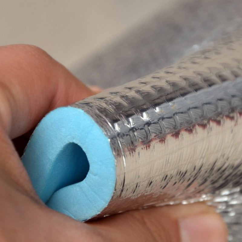 EVA Foam Pad with Aluminum Foil Backing - Dual-Sided Outdoor Picnic Mat for Camping, Yoga, Fishing & Picnics - Durable Machine-Made Cushion with Non-Slip Surface, Picnic Accessories, Camping Essentials, Yoga Mat, Compact Storage, Easyclean Material