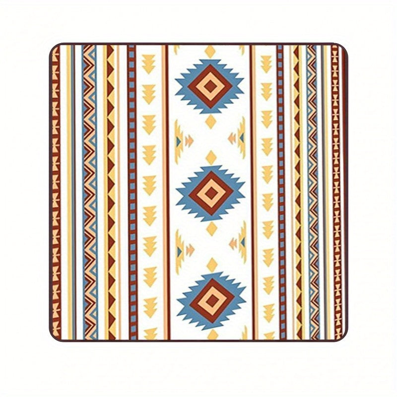 Waterproof Large Picnic Blanket - Portable Travel Camping Beach Mat with Geometric Tribal Design, Durable Machine-Woven Fabric for Outdoor, Park, Patio, Lawn, Garden & Grass Use, Park Outings, Decorative Outdoor, Easycare Material, Outdoor Enthusiasts