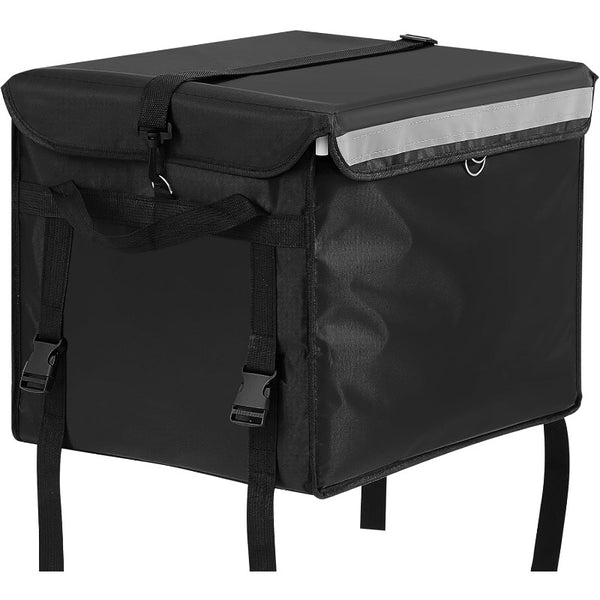 Large 16.38gal Insulated Food Delivery Bag\u002FPizza Box with Expandable Frame & Logo Pocket - Heavy-Duty Thermal Lunch Box for Pizza, Groceries, Meals | & Car Transport, Insulated Box For Food Delivery, Insulated Bags For Food Delivery, Insulated Delive